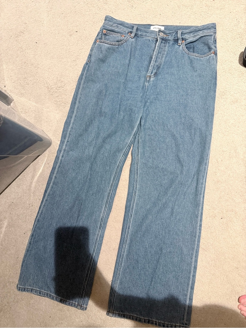 Still Here Walker in Cloud Classic Blue Jeans - Picture 7 of 7